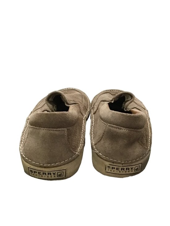 SPERRY MENS TAN TOP SIDER LEATHER UPPER SNEAKER SHOES SIZE 11.5 main image 8